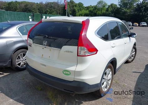 2013 Honda Cr-V Ex-L from USA, damaged, VIN 5J6RM4H73DL012582
